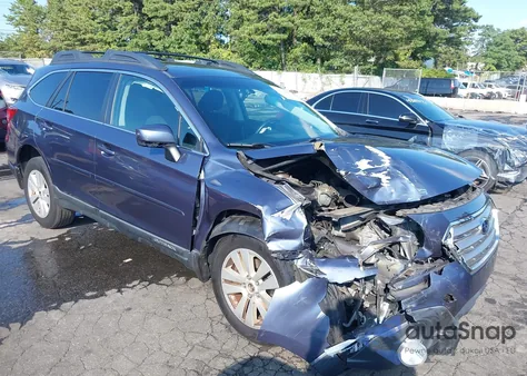 2015 Subaru Outback 2.5I Premium из США, поврежденный, VIN 4S4BSAEC6F3211265